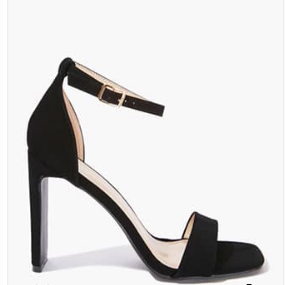FOREVER 21 suede high heels